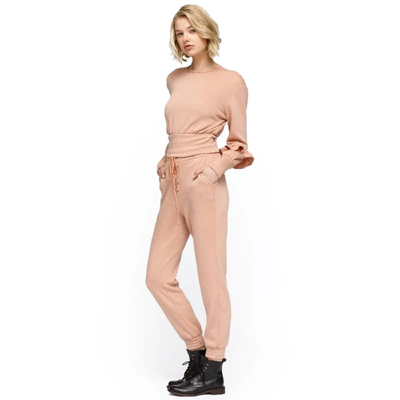 Women's Peplum Sweatpants