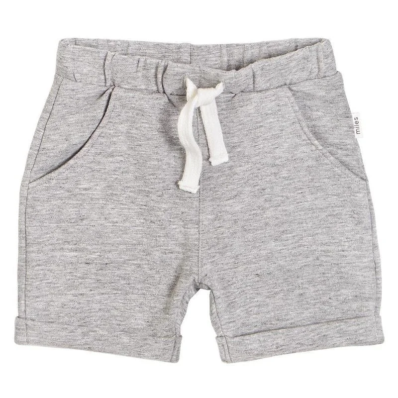 Basic Heather Grey Short