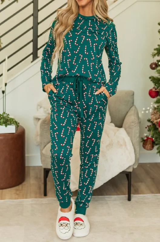 Candy Cane PJ Set