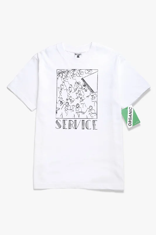 Service Works - Bebop Tee - White