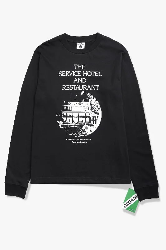 Service Works - Hotel Long Sleeve Tee - Black