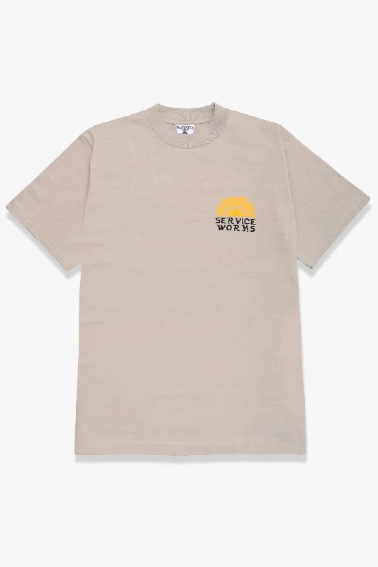 Service Works - Sunny Side Up Tee - Stone