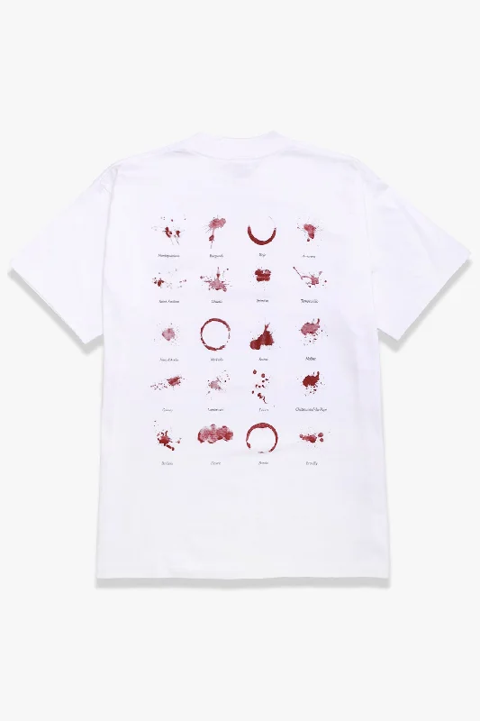 Service Works - Wine Spill Tee - White