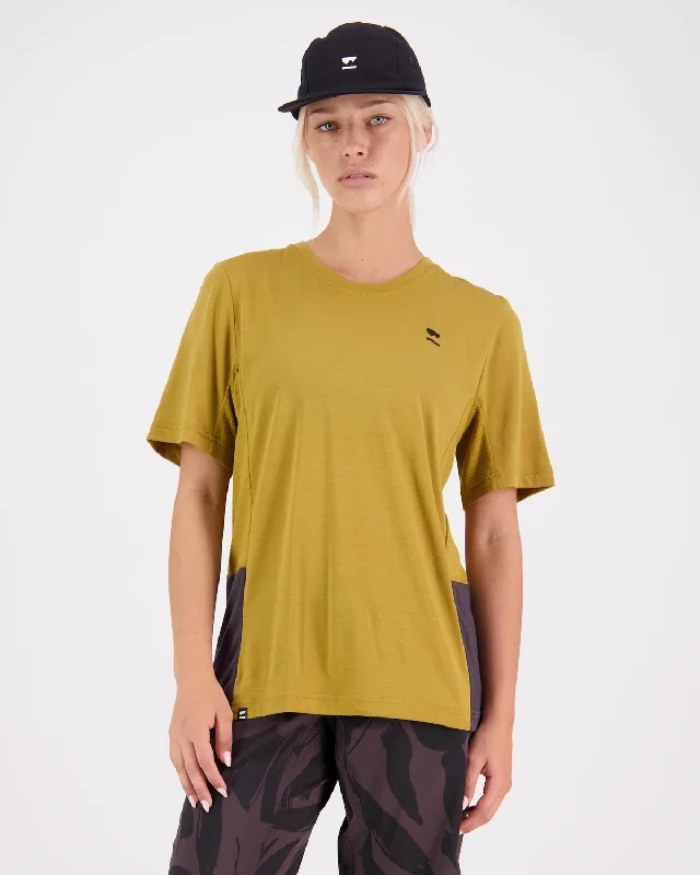 Tarn Merino T-Shirt - Shale / Cumin