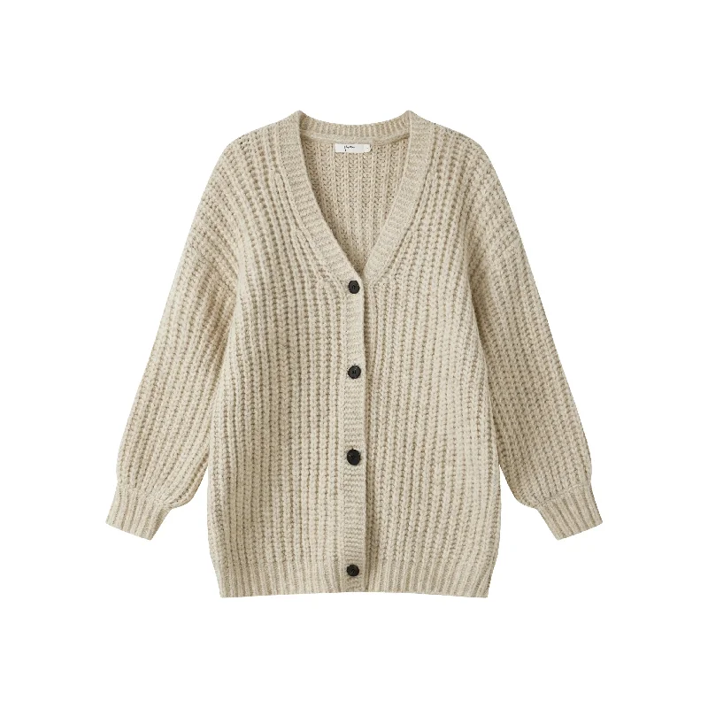 4064Q Oversized Comfort Cardigan