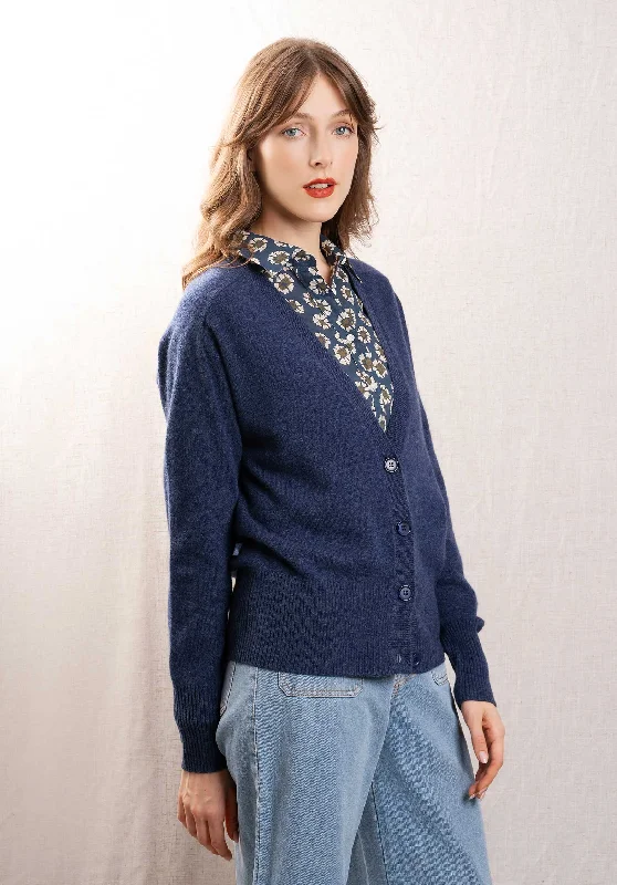 Cardigan K 011-fgi195 Blue-Denim