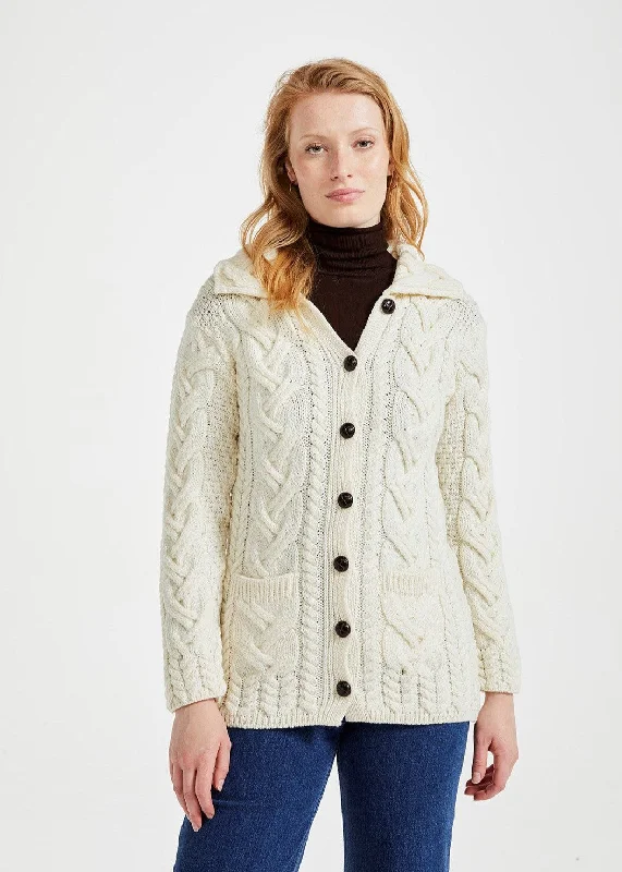 Supersoft Aran Cardigan | Clearance