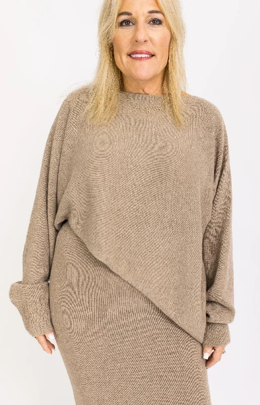 Best Of The Best Sweater, MELANGE BROWN