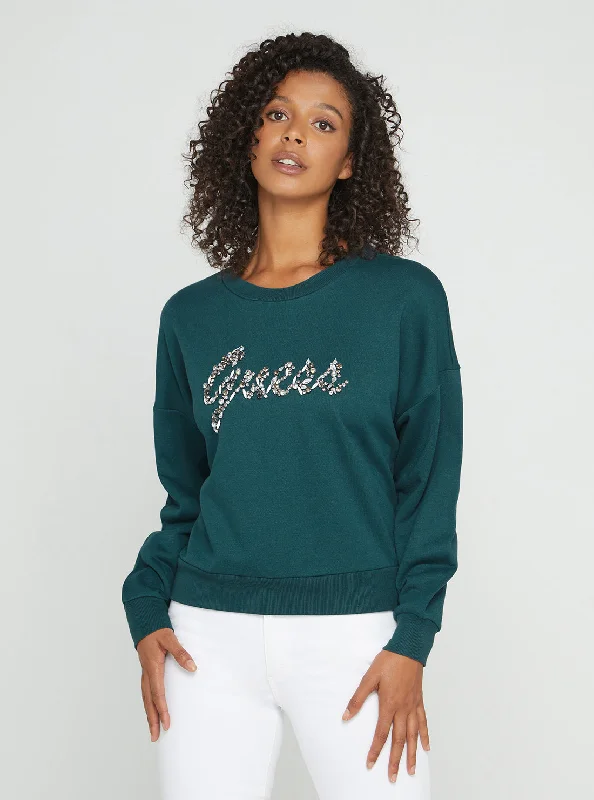 Eco Teal Manila Logo Jumper