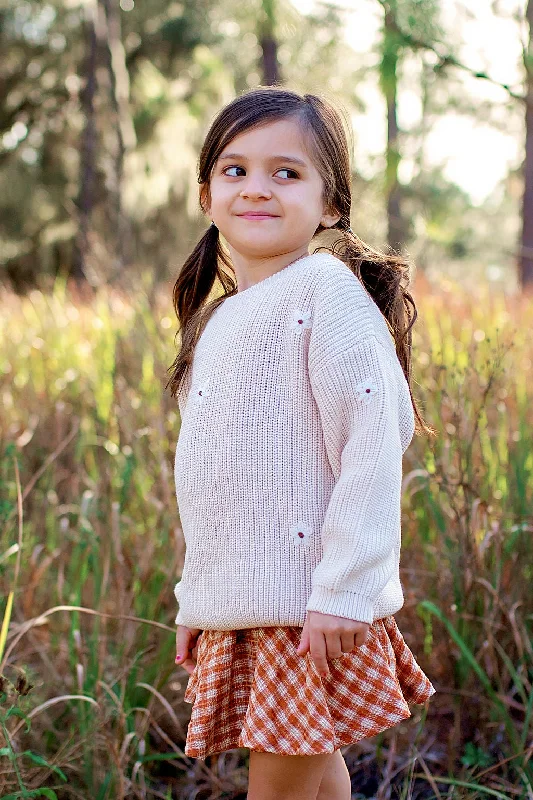 Girls Daisy Sweater