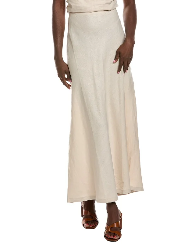 Faithfull The Brand Antibes Linen Maxi Skirt