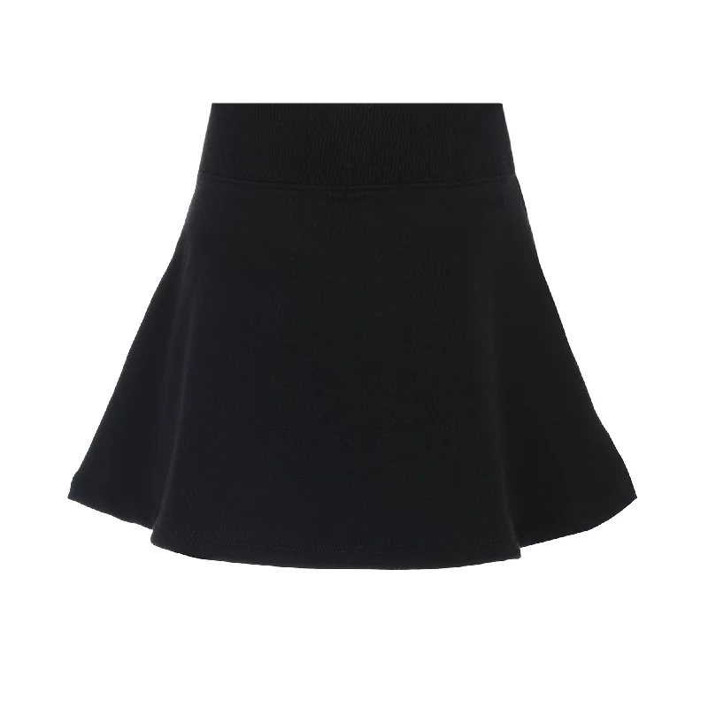 skirt sweat a line - black