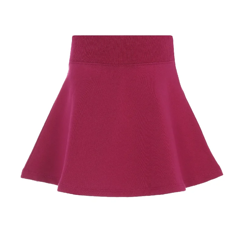 skirt sweat a line - fuchsia