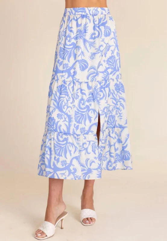 Tinsley Skirt Midi Skirt In Phoenix