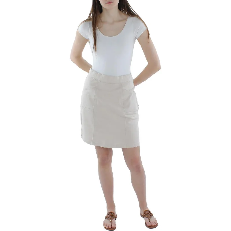 Womens Twill Pull On Skort