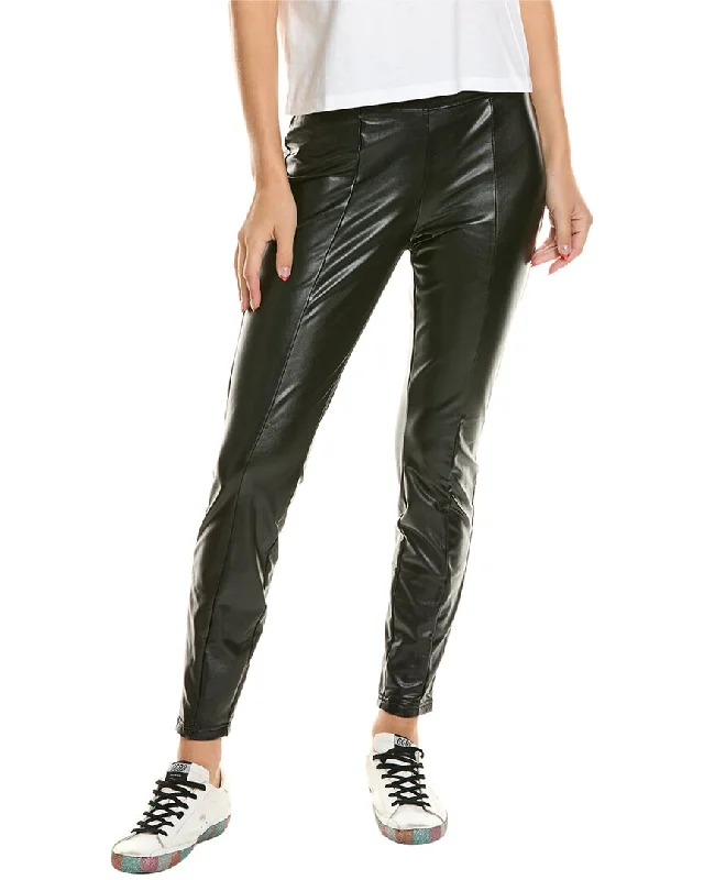 HUE Faux Leather Legging