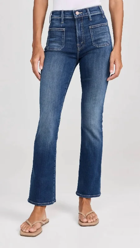 Patch Pocket Insider Flood Jeans In On Your Left